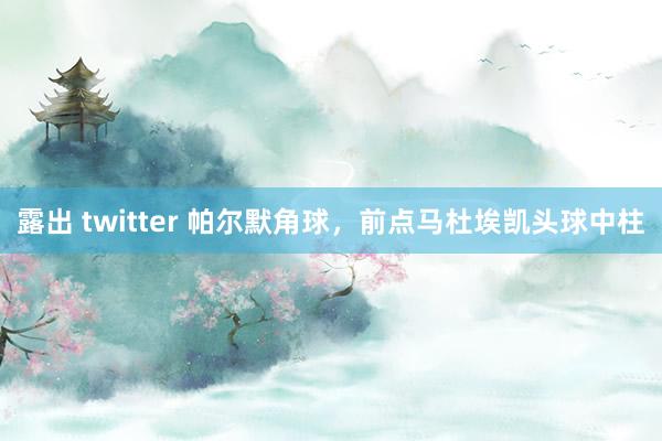 露出 twitter 帕尔默角球，前点马杜埃凯头球中柱